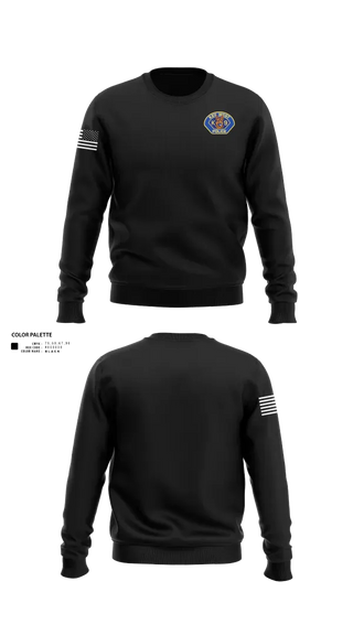Crew Neck Sweatshirt, Key West Police K-9 Unit, Police, Teamtime, Team time, sublimation, custom sports apparel, team uniforms, spirit wear, spiritwear, sports uniforms, custom shirts, team store, custom team store, fundraiser sports, apparel fundraiser