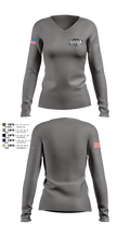 Dana Safety Supply Women's Long Sleeve V-neck Shirt - 7