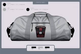 Duffle Bag, Cougar Alert Team 1, Police, Teamtime, Team time, sublimation, custom sports apparel, team uniforms, spirit wear, spiritwear, sports uniforms, custom shirts, team store, custom team store, fundraiser sports, apparel fundraiser