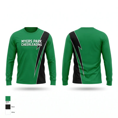 Myers Park Cheerleading 43253112 Long Sleeve Performance Shirt 2