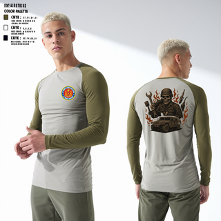 Long Sleeve Performance Shirt, 4th Combat Engineer Battalion A Co, Marines, Teamtime, Team time, sublimation, custom sports apparel, team uniforms, spirit wear, spiritwear, sports uniforms, custom shirts, team store, custom team store, fundraiser sports, apparel fundraiser