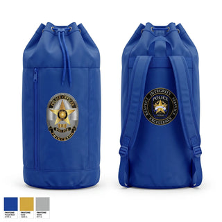 Gear Bag, Princeton Police Department, Police, Teamtime, Team time, sublimation, custom sports apparel, team uniforms, spirit wear, spiritwear, sports uniforms, custom shirts, team store, custom team store, fundraiser sports, apparel fundraiser