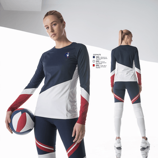 Long Sleeve Performance Shirt, Kate Duncan Smith DAR School Volleyball, Women's Volleyball, Teamtime, Team time, sublimation, custom sports apparel, team uniforms, spirit wear, spiritwear, sports uniforms, custom shirts, team store, custom team store, fundraiser sports, apparel fundraiser