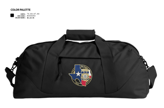 Duffle Bag, San Angelo fug ops, Police, Teamtime, Team time, sublimation, custom sports apparel, team uniforms, spirit wear, spiritwear, sports uniforms, custom shirts, team store, custom team store, fundraiser sports, apparel fundraiser
