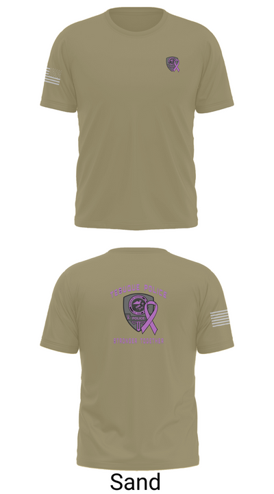 Tesuque Police Dept 47912639 Short Sleeve Performance Shirt - 91