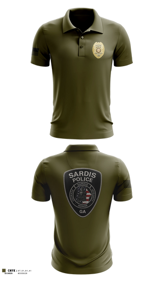 Short Sleeve Performance Polo, Sardis Police Department, Police, Teamtime, Team time, sublimation, custom sports apparel, team uniforms, spirit wear, spiritwear, sports uniforms, custom shirts, team store, custom team store, fundraiser sports, apparel fundraiser