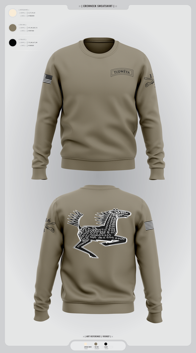 DET 1 HHC 3-116 CAV 15242630 Crew Neck Sweatshirt - 2
