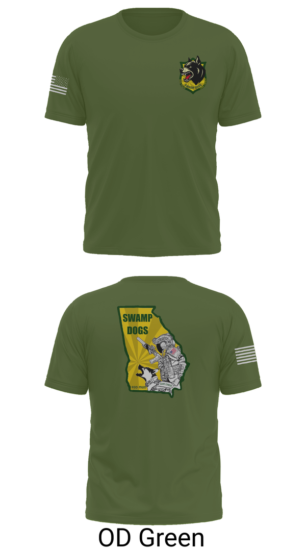Short Sleeve Performance Shirt, 93D MP DET (MWD), , Teamtime, Team time, sublimation, custom sports apparel, team uniforms, spirit wear, spiritwear, sports uniforms, custom shirts, team store, custom team store, fundraiser sports, apparel fundraiser