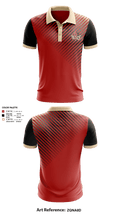 Red Springs Red Devils 1558638 Short Sleeve Performance Polo - 1