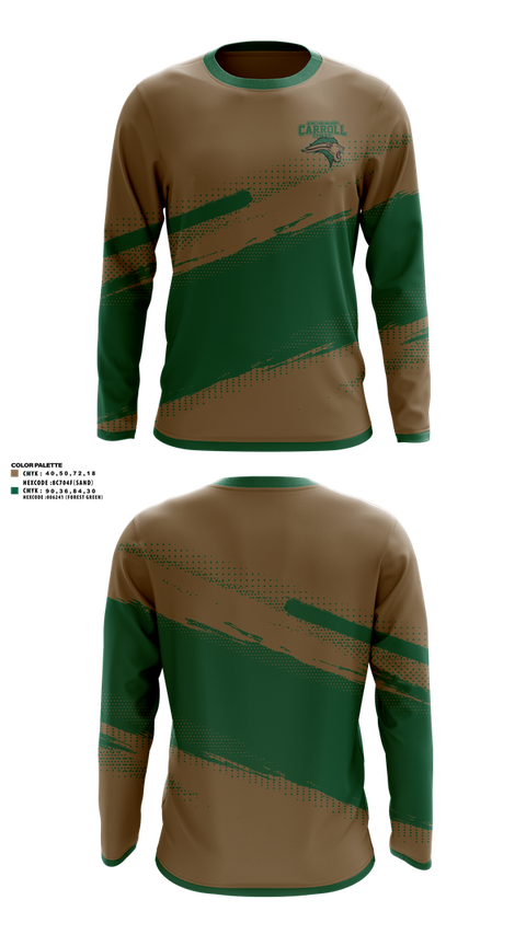 Long Sleeve Performance Shirt, Archbishop Carroll Cheer, Cheer, Teamtime, Team time, sublimation, custom sports apparel, team uniforms, spirit wear, spiritwear, sports uniforms, custom shirts, team store, custom team store, fundraiser sports, apparel fundraiser