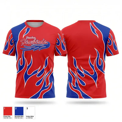 Freedom Firebirds 81579357 Short Sleeve Performance Shirt - 1
