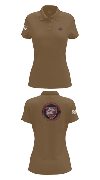 Womens Short Sleeve Performance Polo, Ross Rangers, Army, Teamtime, Team time, sublimation, custom sports apparel, team uniforms, spirit wear, spiritwear, sports uniforms, custom shirts, team store, custom team store, fundraiser sports, apparel fundraiser
