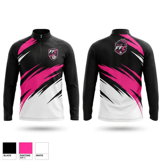 Quarter Zip Jacket, FFC, Men's Soccer, Teamtime, Team time, sublimation, custom sports apparel, team uniforms, spirit wear, spiritwear, sports uniforms, custom shirts, team store, custom team store, fundraiser sports, apparel fundraiser