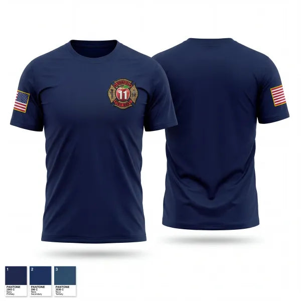 Short Sleeve Performance Shirt, Bloomfield Volunteer Fire Department, Fire Department, Teamtime, Team time, sublimation, custom sports apparel, team uniforms, spirit wear, spiritwear, sports uniforms, custom shirts, team store, custom team store, fundraiser sports, apparel fundraiser