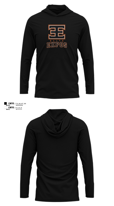 Elite Expos Long Sleeve Hooded Sun Shirt - 4