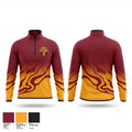 Valley RoughRiders Quarter Zip Jacket - 1