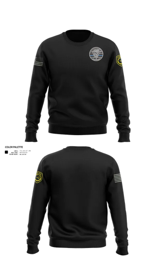 Crew Neck Sweatshirt, Robstown Police Department, Police, Teamtime, Team time, sublimation, custom sports apparel, team uniforms, spirit wear, spiritwear, sports uniforms, custom shirts, team store, custom team store, fundraiser sports, apparel fundraiser
