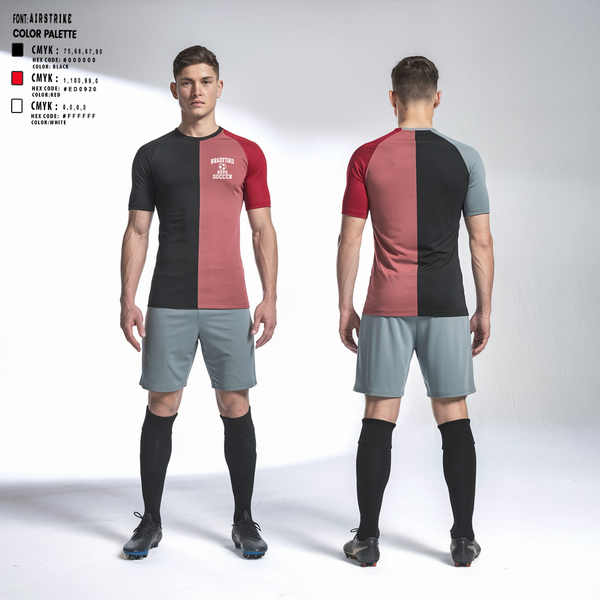 Short Sleeve Performance Shirt, Bradford Boys Soccer, Men's Soccer, Teamtime, Team time, sublimation, custom sports apparel, team uniforms, spirit wear, spiritwear, sports uniforms, custom shirts, team store, custom team store, fundraiser sports, apparel fundraiser