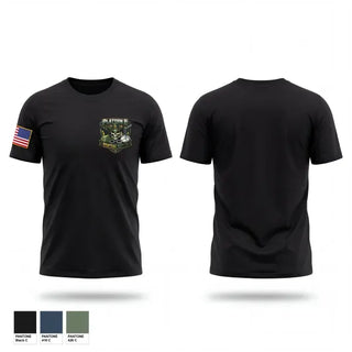 Old School Cotton Feel Shirt, Platoon B Central Nights, Police, Teamtime, Team time, sublimation, custom sports apparel, team uniforms, spirit wear, spiritwear, sports uniforms, custom shirts, team store, custom team store, fundraiser sports, apparel fundraiser