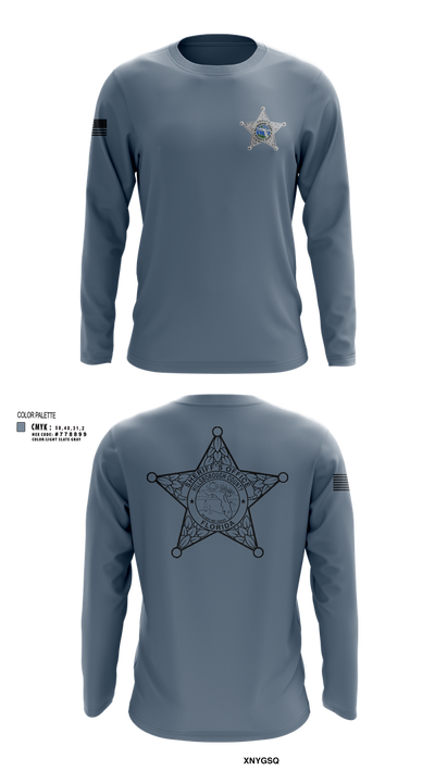 District I Street Crimes 1468514 Long Sleeve Performance Shirt 102
