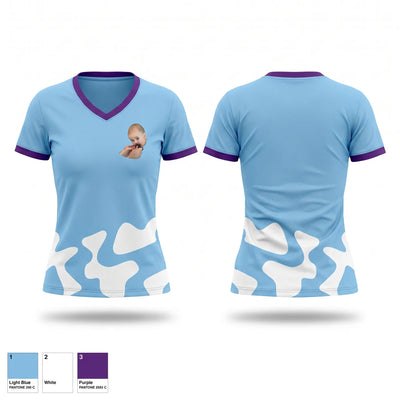 United-Cyclones FC Women's Short Sleeve V-neck Shirt - 1