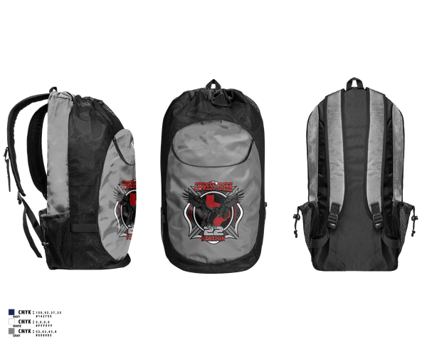 Gear Bag, Cy creek fire 22, , Teamtime, Team time, sublimation, custom sports apparel, team uniforms, spirit wear, spiritwear, sports uniforms, custom shirts, team store, custom team store, fundraiser sports, apparel fundraiser