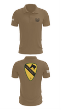 1st cav Div 3abct 85829502 Short Sleeve Performance Polo - 7