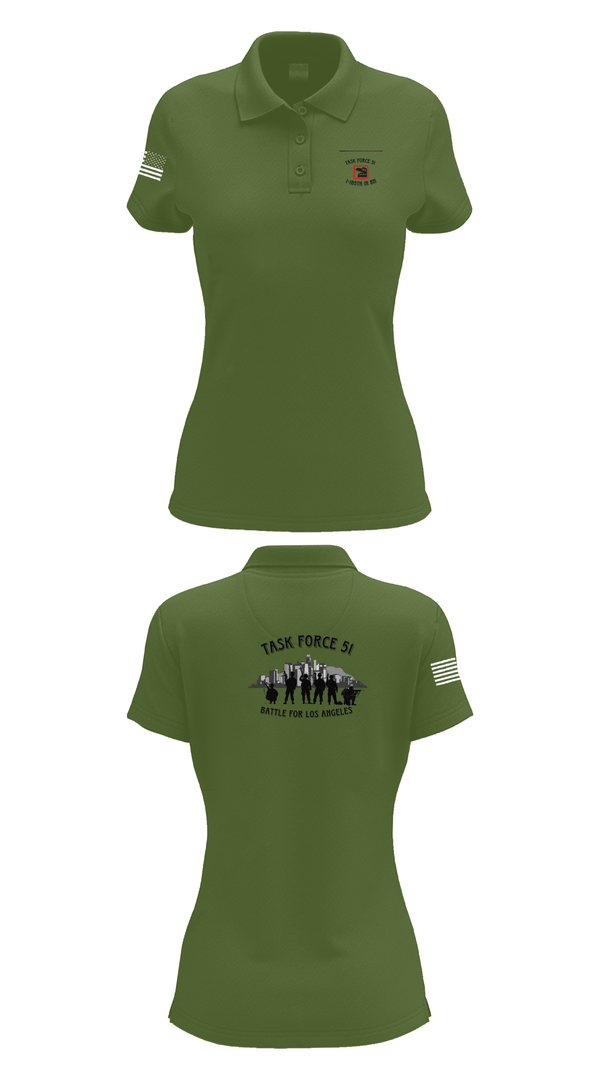 Womens Short Sleeve Performance Polo, 1-185th IN BN, , Teamtime, Team time, sublimation, custom sports apparel, team uniforms, spirit wear, spiritwear, sports uniforms, custom shirts, team store, custom team store, fundraiser sports, apparel fundraiser
