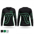 Taylor Allderdice Dragons 3922669 Women's Long Sleeve V-neck Shirt - 1