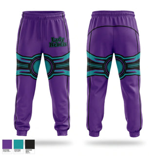 Sweatpants, Lady Rebels, Softball, Teamtime, Team time, sublimation, custom sports apparel, team uniforms, spirit wear, spiritwear, sports uniforms, custom shirts, team store, custom team store, fundraiser sports, apparel fundraiser