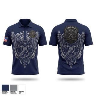 Short Sleeve Performance Polo, NFD EMS SOP, EMS/EMT, Teamtime, Team time, sublimation, custom sports apparel, team uniforms, spirit wear, spiritwear, sports uniforms, custom shirts, team store, custom team store, fundraiser sports, apparel fundraiser