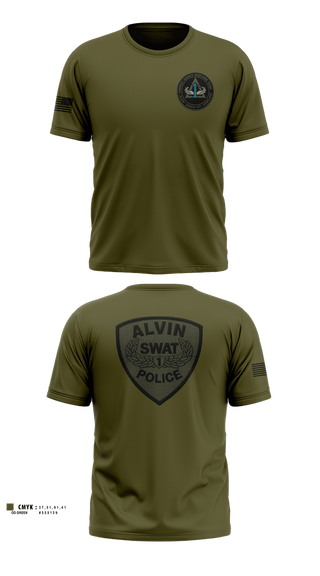 Old School Cotton Feel Shirt, Alvin Police SwatAlvin Police Swat, Police, Teamtime, Team time, sublimation, custom sports apparel, team uniforms, spirit wear, spiritwear, sports uniforms, custom shirts, team store, custom team store, fundraiser sports, apparel fundraiser