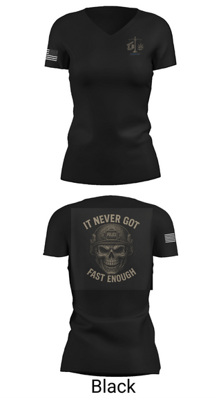 Womens Short Sleeve Vneck Shirt, LPD, Police, Teamtime, Team time, sublimation, custom sports apparel, team uniforms, spirit wear, spiritwear, sports uniforms, custom shirts, team store, custom team store, fundraiser sports, apparel fundraiser