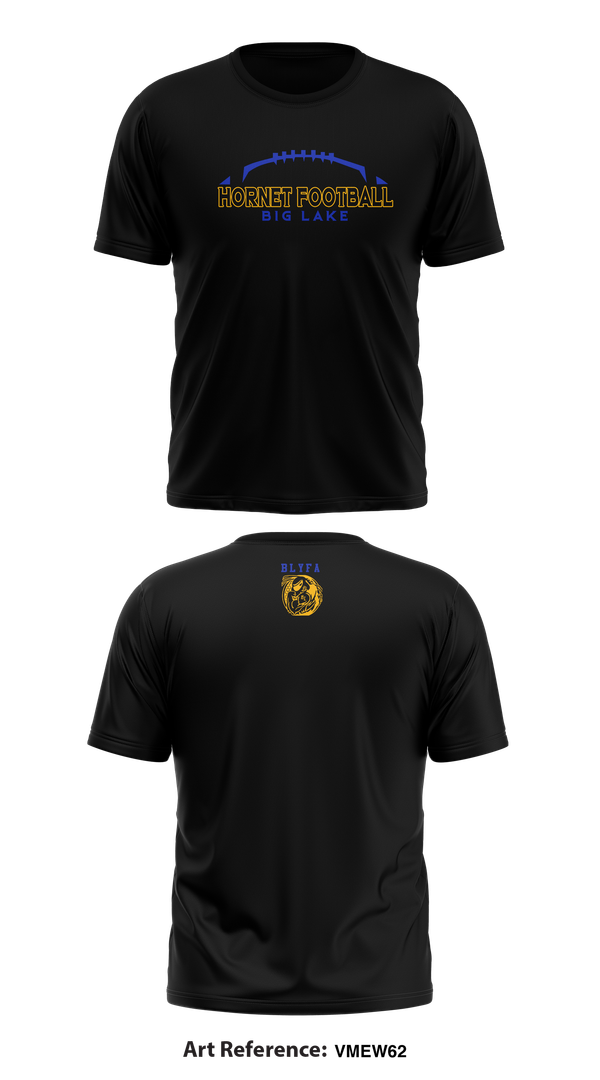 Short Sleeve Performance Shirt, Big Lake Hornets Football, , Teamtime, Team time, sublimation, custom sports apparel, team uniforms, spirit wear, spiritwear, sports uniforms, custom shirts, team store, custom team store, fundraiser sports, apparel fundraiser