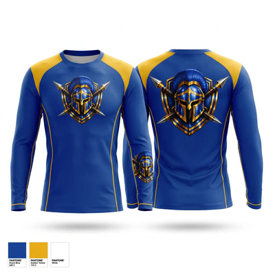 Sandusky Spartans Long Sleeve Performance Shirt 1