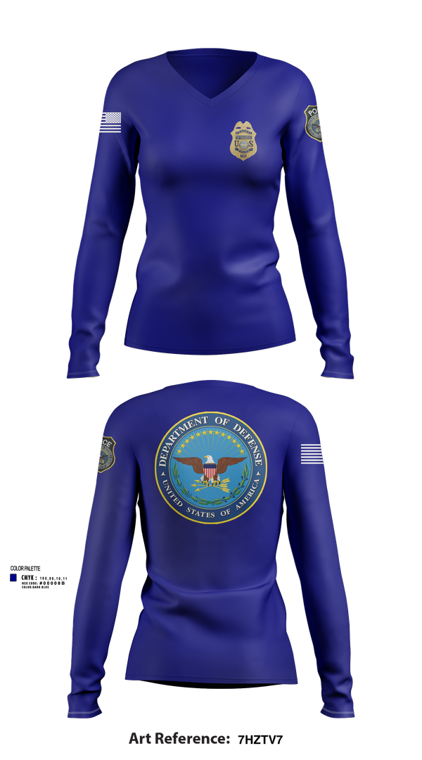 Womens Long Sleeve Vneck Shirt, Delta, , Teamtime, Team time, sublimation, custom sports apparel, team uniforms, spirit wear, spiritwear, sports uniforms, custom shirts, team store, custom team store, fundraiser sports, apparel fundraiser