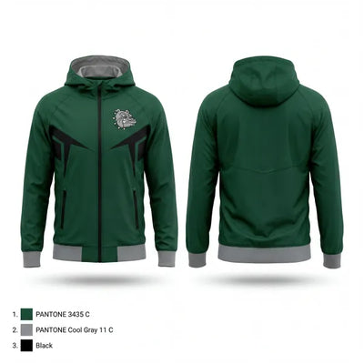 Monrovia Bulldogs 59960417 Windbreaker - 1