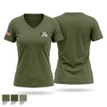 Criminal Intelligence and Threat Team Women's Short Sleeve V-neck Shirt - 1