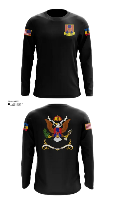 1-249th Infantry Training Battalion 76844743 Long Sleeve Performance Shirt 21
