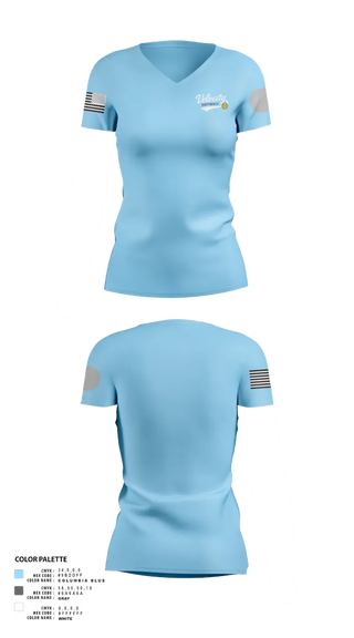 Womens Short Sleeve Vneck Shirt, Velocity, Softball, Teamtime, Team time, sublimation, custom sports apparel, team uniforms, spirit wear, spiritwear, sports uniforms, custom shirts, team store, custom team store, fundraiser sports, apparel fundraiser
