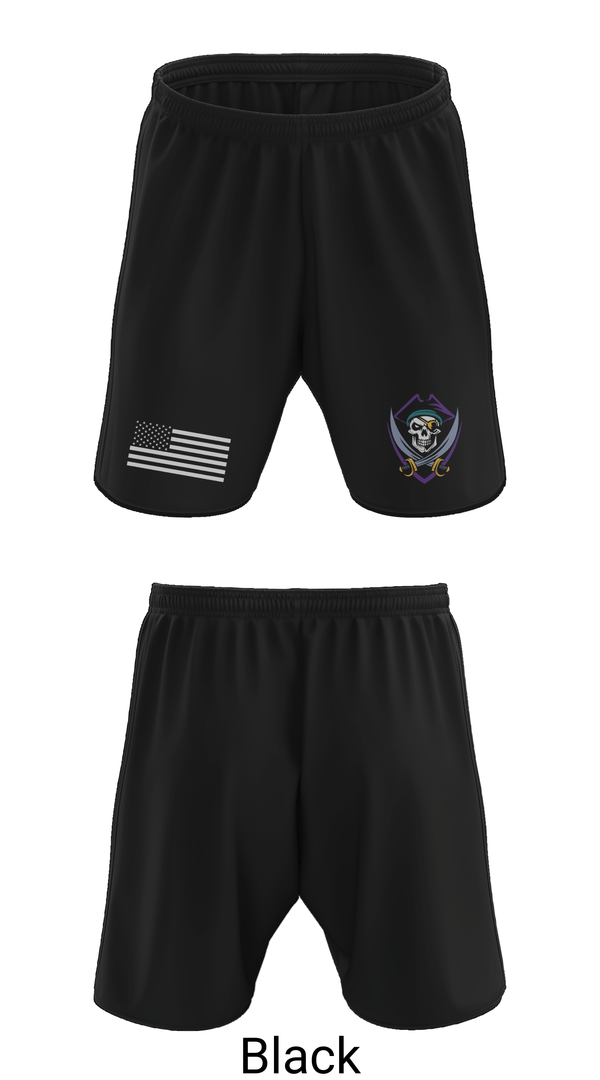 Athletic Shorts With Pockets, Valmeyer Bucs, Baseball, Teamtime, Team time, sublimation, custom sports apparel, team uniforms, spirit wear, spiritwear, sports uniforms, custom shirts, team store, custom team store, fundraiser sports, apparel fundraiser