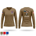 Atlas Company 24204246 Women's Long Sleeve V-neck Shirt - 1