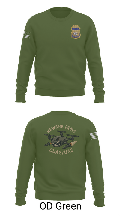 Newark FAMS 70077799 Crew Neck Sweatshirt - 43