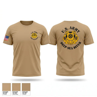 Old School Cotton Feel Shirt, 7th Engineer Dive Detachment, Army, Teamtime, Team time, sublimation, custom sports apparel, team uniforms, spirit wear, spiritwear, sports uniforms, custom shirts, team store, custom team store, fundraiser sports, apparel fundraiser