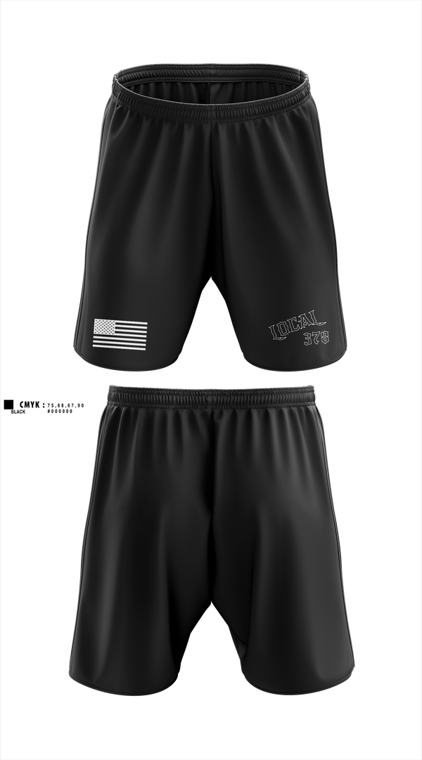 Athletic Shorts With Pockets, Belmar Ems 378, EMS/EMT, Teamtime, Team time, sublimation, custom sports apparel, team uniforms, spirit wear, spiritwear, sports uniforms, custom shirts, team store, custom team store, fundraiser sports, apparel fundraiser