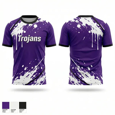 Trojans 31518478 Soft Poly Tee Cotton Like Feel - 1