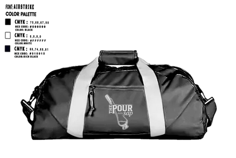 Gear Bag, The Pour Sap, , Teamtime, Team time, sublimation, custom sports apparel, team uniforms, spirit wear, spiritwear, sports uniforms, custom shirts, team store, custom team store, fundraiser sports, apparel fundraiser