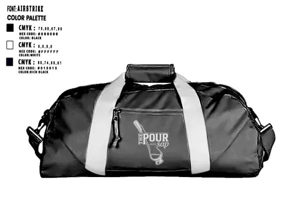 Gear Bag, The Pour Sap, , Teamtime, Team time, sublimation, custom sports apparel, team uniforms, spirit wear, spiritwear, sports uniforms, custom shirts, team store, custom team store, fundraiser sports, apparel fundraiser