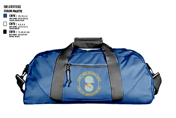 Gear Bag, 608 ACOMS, Air Force, Teamtime, Team time, sublimation, custom sports apparel, team uniforms, spirit wear, spiritwear, sports uniforms, custom shirts, team store, custom team store, fundraiser sports, apparel fundraiser