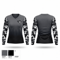 Houston Outlaws 62598113 Women's Long Sleeve V-neck Shirt - 1